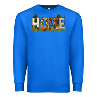 True Royal home camping Premium Sweatshirt - texasbilliewilder