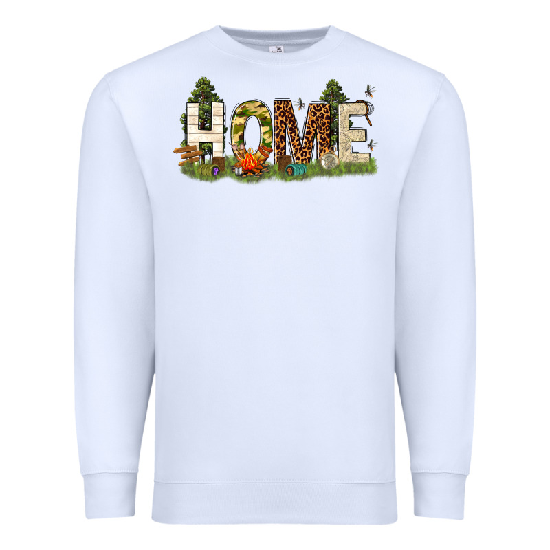 Home Camping Premium Sweatshirt by texasbilliewilder | Teevron