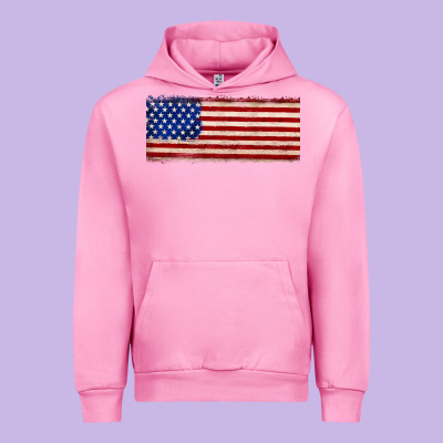 Usa Flag Urban Hoodie Designed By Jahusdesignshop