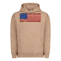 Pigment Burro usa flag Urban Hoodie - JahusDesignShop