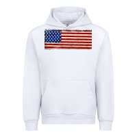 White usa flag Urban Hoodie - JahusDesignShop