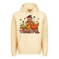 Pina Colada thankful pumpkins and turkey Premium Hoodie - AdoDesignShop