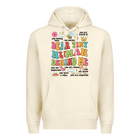 Sandshell customized teacher dear tiny human behind me back Premium Hoodie - JahusDesignShop