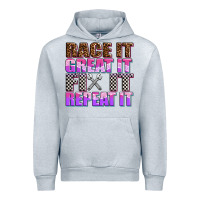 Heather Grey race ıt great ıt fıx ıt repeat ıt Urban Hoodie - AdoDesignShop