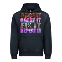 Navy race ıt great ıt fıx ıt repeat ıt Urban Hoodie - AdoDesignShop