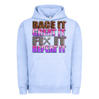 Pigment Grape Ice race ıt great ıt fıx ıt repeat ıt Urban Hoodie - AdoDesignShop