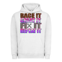 Pigment Lunar Rock race ıt great ıt fıx ıt repeat ıt Urban Hoodie - AdoDesignShop