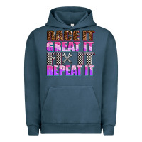 Pigment Midnight Navy race ıt great ıt fıx ıt repeat ıt Urban Hoodie - AdoDesignShop