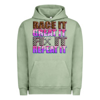 Pigment Oil Green race ıt great ıt fıx ıt repeat ıt Urban Hoodie - AdoDesignShop