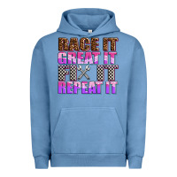 Pigment Pebble Blue race ıt great ıt fıx ıt repeat ıt Urban Hoodie - AdoDesignShop