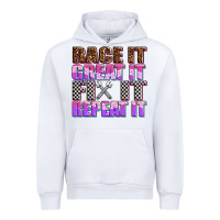 White race ıt great ıt fıx ıt repeat ıt Urban Hoodie - AdoDesignShop
