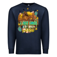 Navy i just smile and say god bless Premium Sweatshirt - texasbilliewilder