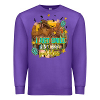 Purple i just smile and say god bless Premium Sweatshirt - texasbilliewilder
