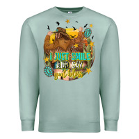 Seafoam i just smile and say god bless Premium Sweatshirt - texasbilliewilder