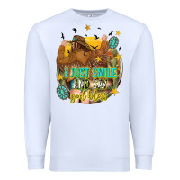 White i just smile and say god bless Premium Sweatshirt - texasbilliewilder
