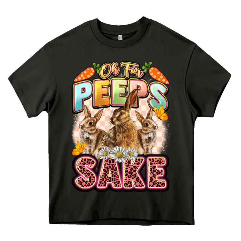 Oh For Peeps Sake Easter Day Heavy Core Tee by LillyAllenDesigns | Teevron