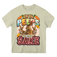 Mossy Oh for peeps sake Easter Day Heavy Core Tee - LillyAllenDesigns