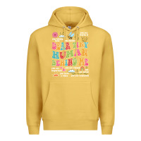 Antique Gold customized teacher dear tiny human behind me back Premium Hoodie - JahusDesignShop