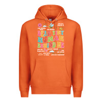 Carrot customized teacher dear tiny human behind me back Premium Hoodie - JahusDesignShop