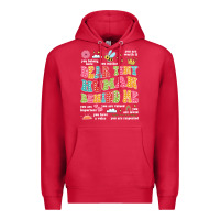 Cardinal customized teacher dear tiny human behind me back Premium Hoodie - JahusDesignShop