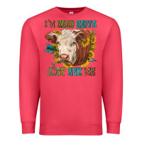 Cardinal im head heffa just ask me Premium Sweatshirt - texasbilliewilder