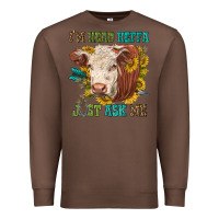 Chestnut im head heffa just ask me Premium Sweatshirt - texasbilliewilder