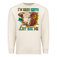 Sandshell im head heffa just ask me Premium Sweatshirt - texasbilliewilder