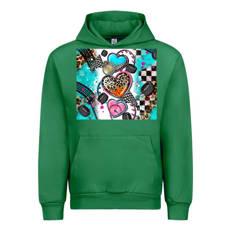 Race Heart Urban Hoodie by AdoDesignShop | Teevron
