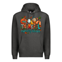 Charcoal Heather one thankful respiratory therapist Premium Hoodie - AdoDesignShop