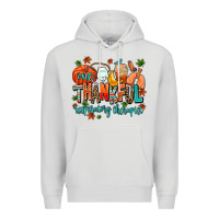 Dove Grey one thankful respiratory therapist Premium Hoodie - AdoDesignShop