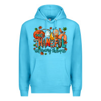 Ocean Blue one thankful respiratory therapist Premium Hoodie - AdoDesignShop