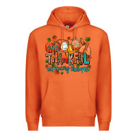 Carrot one thankful respiratory therapist Premium Hoodie - AdoDesignShop