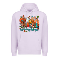Lilac one thankful respiratory therapist Premium Hoodie - AdoDesignShop