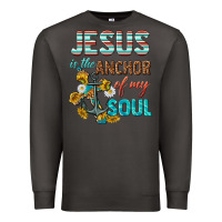 Smoke jesus is the anchor of my soul Premium Sweatshirt - texasbilliewilder