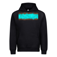 Foreset Green turquoise leopard Urban Hoodie - JahusDesignShop