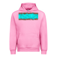 Fuchsia Pink turquoise leopard Urban Hoodie - JahusDesignShop