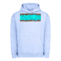 Pigment Grape Ice turquoise leopard Urban Hoodie - JahusDesignShop