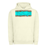 Pigment Pistachio turquoise leopard Urban Hoodie - JahusDesignShop
