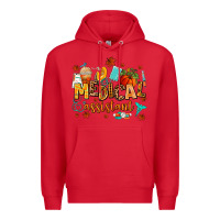 Red medical assistant Premium Hoodie - AdoDesignShop