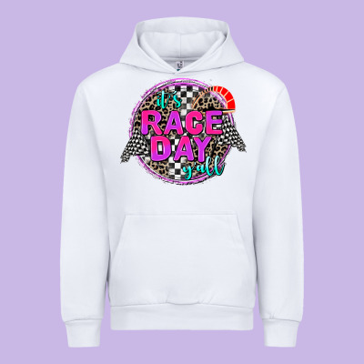 It's Race Day Y'all Urban Hoodie Designed By Adodesignshop