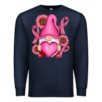 Navy Breast Cancer gnomes Premium Sweatshirt - RanaPortraitStore