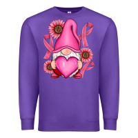 Purple Breast Cancer gnomes Premium Sweatshirt - RanaPortraitStore