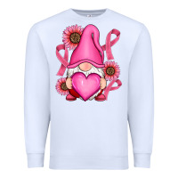 White Breast Cancer gnomes Premium Sweatshirt - RanaPortraitStore