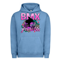 Pigment Pebble Blue bmx princess Urban Hoodie - AdoDesignShop