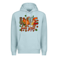 Blue Mist love fall  yall Premium Hoodie - AdoDesignShop