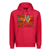 Cardinal love fall  yall Premium Hoodie - AdoDesignShop