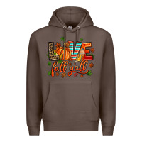 Coffee love fall  yall Premium Hoodie - AdoDesignShop