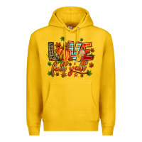 Lemon love fall  yall Premium Hoodie - AdoDesignShop