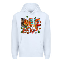 White love fall  yall Premium Hoodie - AdoDesignShop