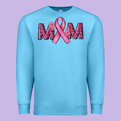 Premium Sweatshirt Breast Cancer Awareness Mom